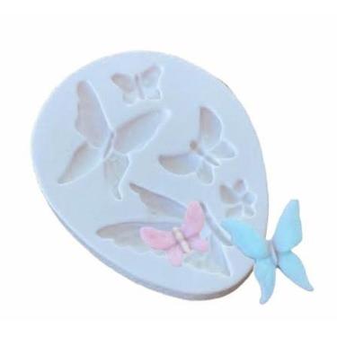 Imagem de Molde De Silicone Borboletas, Resina, Confeitaria, Biscuit Molds Planet