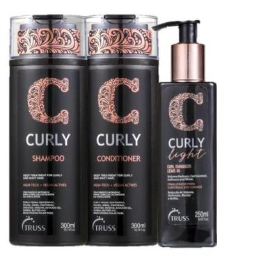 Imagem de Truss Curly - Shampoo + Condicionador + Curly Light