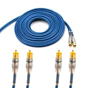 Imagem de CABO RCA 100% COBRE AZUL 5M SVART BY TECH ONE