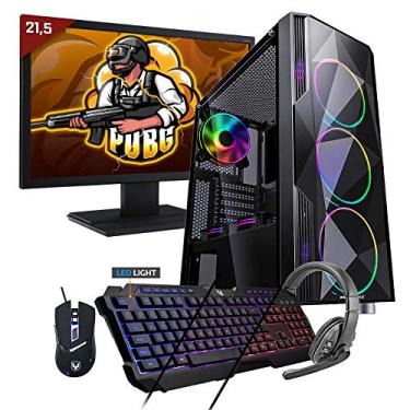 Imagem de Kit Pc Gamer Neologic Start NLI81691 Ryzen 3 3200G 8GB (Radeon Vega 8 Integrado) 1TB + Monitor 21,5