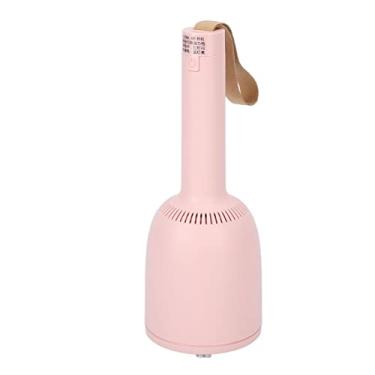 Imagem de Mini coletor de pó de unha mini aspirador de pó rotação 360° mini secretária a vácuo mudo grande potência de sucção carregamento usb aspirador portátil para salão de manicure(pink)
