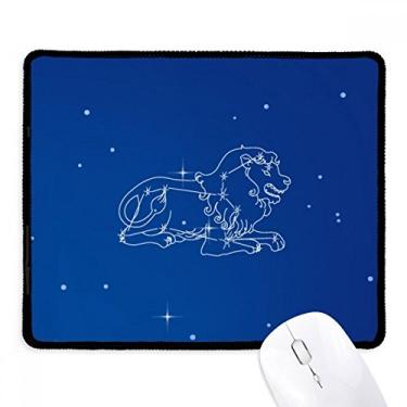 Imagem de Tapete de borracha para jogos Star Universe Leo com padrão de constelação