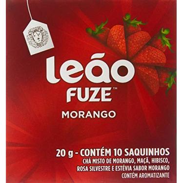 Imagem de Leão Chá Premium - Morango 10 Sachês