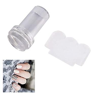 Imagem de Carimbo Almofada de Unha Francesinha + Raspador