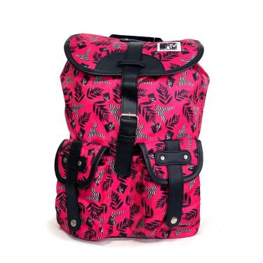 Imagem de Mochila G Juvenil Feminina MTV Floral Rosa