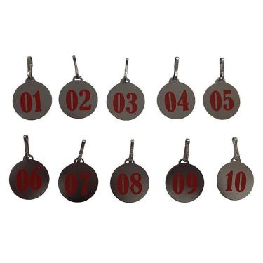 Imagem de Numeração Medalha para Gaiola