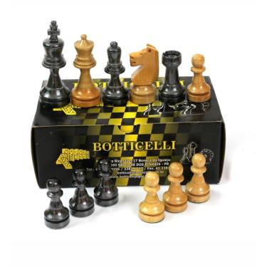 Imagem de Peças De Xadrez Madeira Médio Oficial Rei 10cm