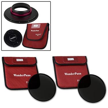 Imagem de Kit WonderPana XL Essential ND (suporte de filtro de núcleo, tampa de lente, filtros ND16 e ND32 de 186 mm) - Compatível com a lente mestre G de zoom ultra-amplo de quadro completo Sony FE 12-24 mm F2.8 GM (SEL1224GM)