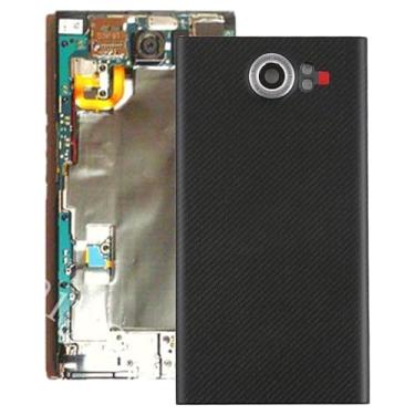 Imagem de Peças de substituição de telefones celulares Capa traseira com lente de câmera para BlackBerry Priv (versão dos EUA) (preto) Acessórios