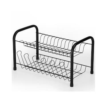 Imagem de Escorredor Berço Com Porta-Copos Arthi - Preto