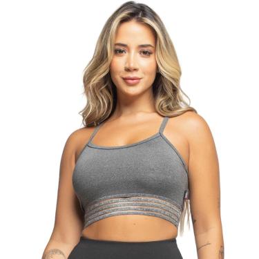 Imagem de Top Fitness Hidra Alcinha Nadador Feminino Sem Bojo Alça Fina Academia Com Elástico-Feminino