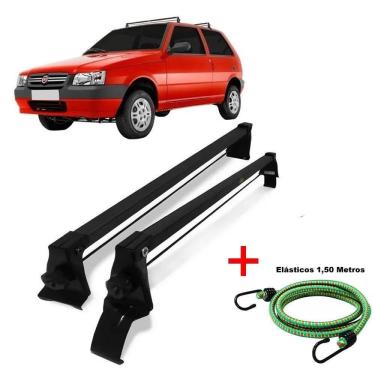 Imagem de Rack teto fiat uno mille 2pts 1984 a 2013 e 1 elastico corda