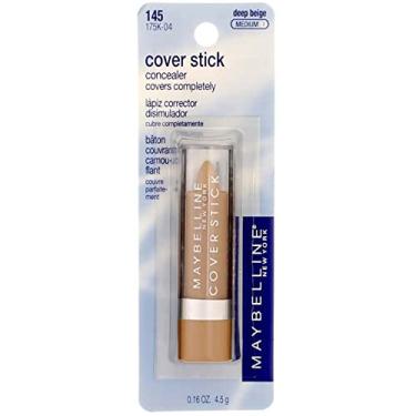 Imagem de Maybelline Cover Stick Corretivos Deep Beige [145], 4,5 g (pacote com 3)