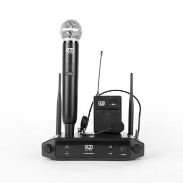 Imagem de Microfone sem Fio Profissional VOCALE FLEX Bastão e Headset (B 633.3-648.4MHz)