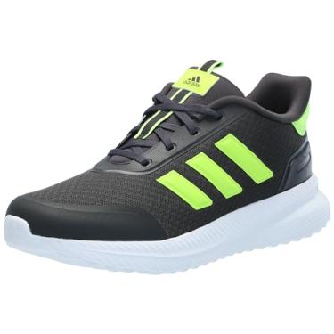 Imagem de adidas Tênis infantil unissex X_PLR, Carbono/Limão Lúcido/Branco, 19