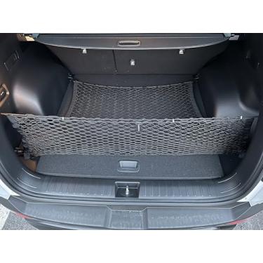 Imagem de Envelope + rede de carga elástica para porta-malas automotivo para Hyundai Tucson 2022 - organizador de porta-malas premium e armazenamento - rede de bagagem para crossover - melhor organizador de carro para Hyundai Tucson