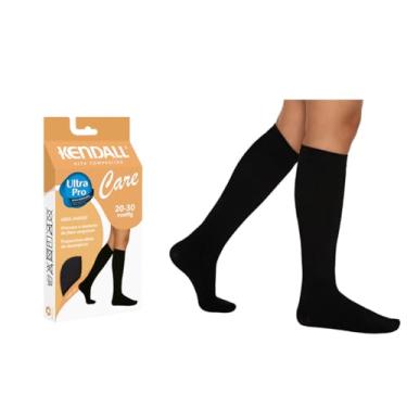 Imagem de Meia Kendall 3/4 Alta Compressão Care com ponteira 3113 Preto P