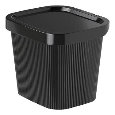 Imagem de Lixeira de Pia, Plasútil, Classic Frisos, 4,5 Litros