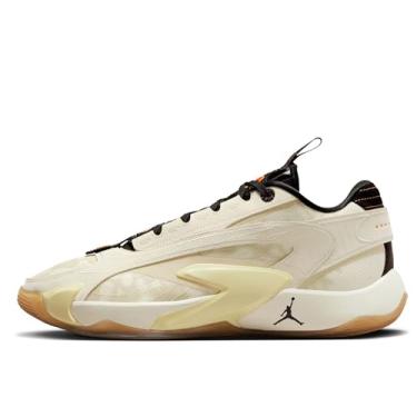 Imagem de Nike Tênis de basquete masculino Jordan Luka 2 (DX8733-100, leite de coco/fóssil/gota de limão/preto) tamanho 42