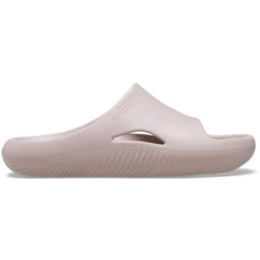 Imagem de Crocs Sandália Mellow Slides unissex para adultos, Argila rosa, 39