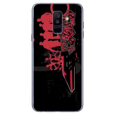 Imagem de Capa Adesivo Skin055 Verso Para Samsung Galaxy A6 Plus - KawaSkin