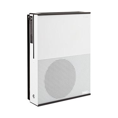 Imagem de HIDEit Mounts Suporte de parede X1S para Xbox One S – patenteado em 2019, feito nos EUA – Suporte de aço para Xbox One S para armazenar com segurança o seu Xbox One S na parede perto ou atrás da TV
