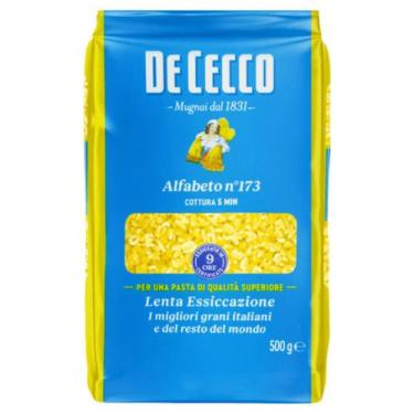 Imagem de Macarrão de Trigo Grano Duro Alfabeto 173 De Cecco 500g
