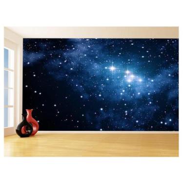 Imagem de Papel De Parede 3D Espaço Estrelas Galáxia 3,5M Nsp101 - Você Decora