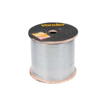 Imagem de Cabo de Aço Galvanizado (F) 1/2 Af 6 X 19 5m - Vonder