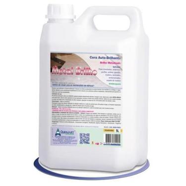 Imagem de Metal brilho incolor cera auto-brilho 5L Quimiart