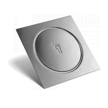 Imagem de Ralo Click Up Inteligente Banheiro 10x10cm Inox Veda Cheiro - Jodi