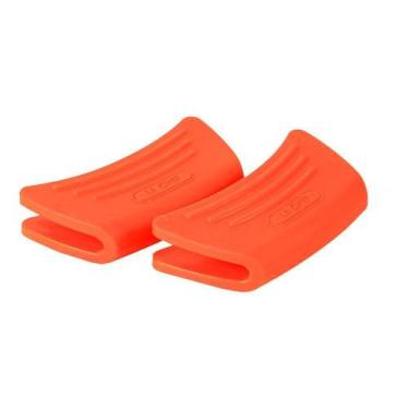 Imagem de Pegadores De Alças Silicone Duas Peças La Chef, Laranja