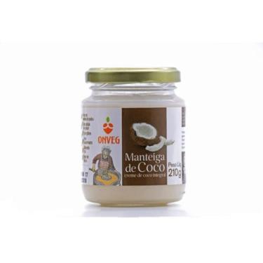 Imagem de Manteiga de Coco Creme de Coco Integral Onveg 210g