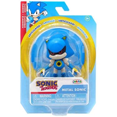 Imagem de Sonic The Hedgehog Mini boneco de 6,3 cm – A embalagem pode variar – Metal Sonic