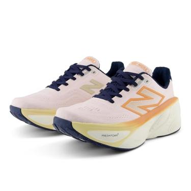 Imagem de New Balance Tênis de corrida feminino Fresh Foam X More V5, Granito rosa/cobre/cálcio, 9 Wide