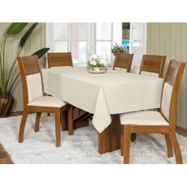 Imagem de Toalha De Mesa Oxford Retangular 2,50x1,45m 8 Lugares - Raga Decoraçõe