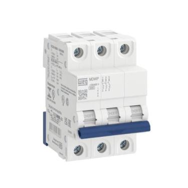 Imagem de Disjuntor Mini Tripolar MDWP 40A Curva C Weg