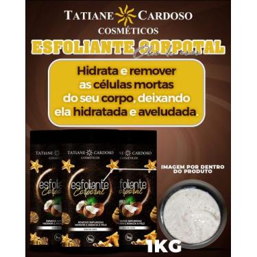 Imagem de Esfoliante de coco em creme 1kg - Tatiane cardoso cosméticos 