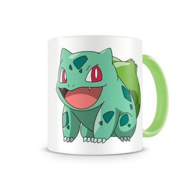 Imagem de Caneca Pokémon Bulbasaur color green - Starnerd