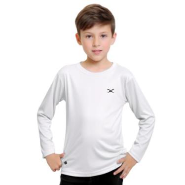 Imagem de Camisa segunda pele UV Infantil Moda Praia Verão Tamanhos 2 a 16 anos 
