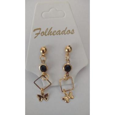 Imagem de Brincos Folheados Elegantes .Presenteie Sua Mãe - Dély  Folheados
