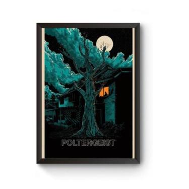 Imagem de Poster Moldurado Poltergeist Quadro - Fanarte