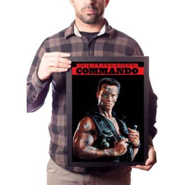 Imagem de Quadro Comando Para Matar Filme Pôster Na Moldura - Fanarte