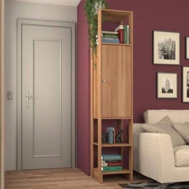 Imagem de Estante Closet com 1 Porta e 3 Nichos - Montana - Emovell, Montana