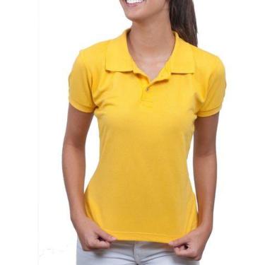 Imagem de Camisa Polo Feminina Camiseta Gola Atacado Uniforme Piquet - Vesttuari