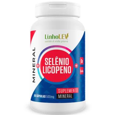 Imagem de Selênio + Licopeno 60 Cápsulas 500mg - LinhoLev