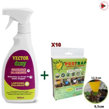 Imagem de Anti Fungus Gnats Vector Dimy + Placa Adesiva Vaso Pestrap