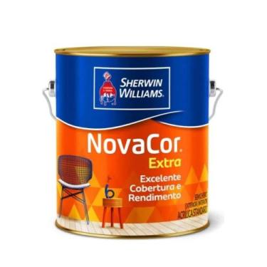 Imagem de Tinta Acrilica Fosca NovaCor Cobre Mais 3,6L - SHERWIN WILLIAMS, Azul 