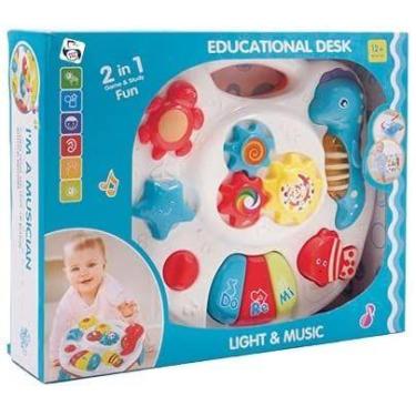 Imagem de Baby mesinha educativa luz som - pica pau