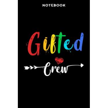 Imagem de Notebook Giftēd Crēw Nicē Bāck Tō Schōōl Tēāchēr Gift Gōōd: 6x9 inch, over 100 pages/Lined Journal,Homeschool,Book,Financial,Event,A Blank
